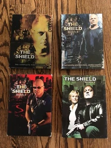 The Shield Television Series - Seasons 1-4 DVD Sets FX Premium TV Cop Show VGUC  - Picture 1 of 10