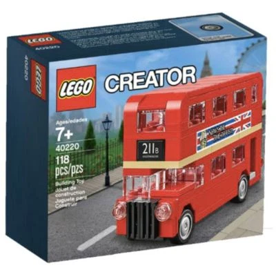 Lego London Bus (Mini Bus) #40220 Nuevo Foto 1 de 3