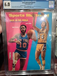 CGC 6.0 Subscription Edition Sports Illustrated-Jerry West&Walt Frazier-May 1973 - Picture 1 of 6