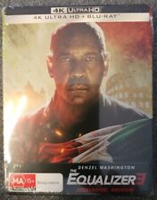 The Equalizer 3 4K Ultra HD + Blu-ray Steelbook Edition Brand New Sealed 