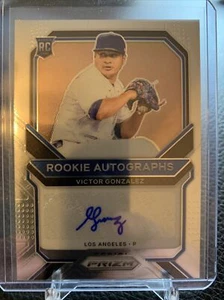 🔥 2021 Panini Prizm Victor Gonzalez Rookie Auto RC #RA-VG Angels 🔥 - Imagen 1 de 2