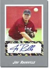 2004 Jay Rainville Rookie Autograph Mint SILVER Auto RC #/100