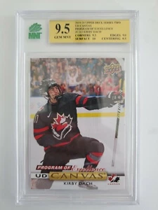 2019-20 UPPER DECK C263 KIRBY DACH YOUNG GUNS CANVAS POE YG MNT 9.5 GEM GRADED - Picture 1 of 2