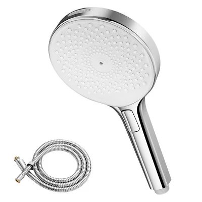 Duschkopf Hochdruck Handbrause Duschbrause Wassersparend mit 1.5m Schlauch 4Modi - Bild 1 von 4
