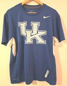 Kentucky Wildcats Nike Shirt Men's Size Large Blue Dri Fit Adult NCAA - Picture 1 of 7