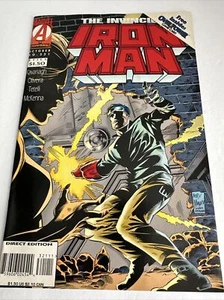 The Invincible Iron Man #321 Marvel Comics 1995 w/ Over power game card - Picture 1 of 5