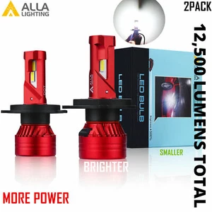 Alla Lighting LED FL-BH-HL 9003 H4 Headlight Bulb,Whitest Brightest,Newest,Fog - Picture 1 of 9