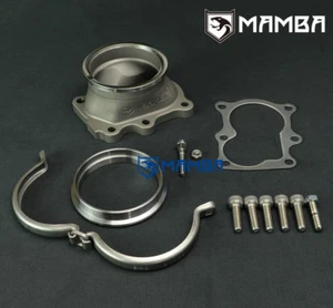 MAMBA 6 Bolt to 3" V-band Dump Pipe Flange Kit For Nissan TD42 Patrol GQ GU - Picture 1 of 13