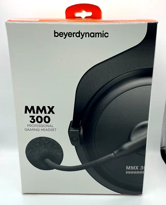Beyerdynamic MMX 300 Pro Closed back Gaming Headset Black with box Used - Image 1 of 4