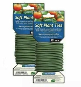 Pack of 2, Gardeneer Soft Plant Ties, 15' Each Pack, Pack of 2 - Picture 1 of 1