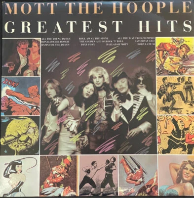 Mott The Hoople - Greatest Hits (LP, Comp, RE, Pit) 0  PC 34368, 34368 - Image 1 of 2