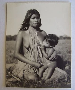 PAUL BIER BLEISTIFT SIGNIERT UND DATIERT " MADRE GUAHIBA ALTO ORINOCO " - Bild 1 von 7
