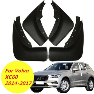 4X Mud Flaps Mudguard Molded Mud Flaps Splash Guards For Volvo XC60 2014-2017 - Image 1 of 4
