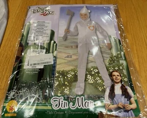 Wizard of Oz Tin Man Costume Kids, Rubies Size Small, Comes With AXE! - Picture 1 of 14