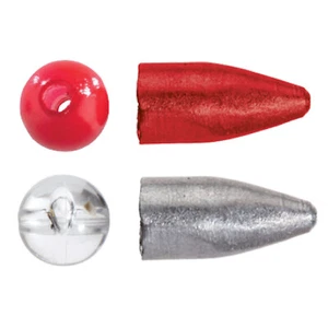 Balzer Shirasu Texas Carolina Blei mit Perle 5-20g Patronen Bullet Weight Sinker - Bild 1 von 5