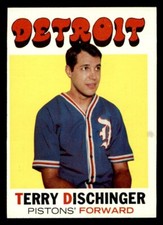 1971 Topps Basketball #8 Terry Dischinger EX *d2