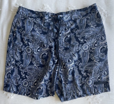 Bañador Michael Kors Azul Marino Paisley Talla XL Usado Foto 1 de 4