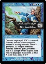 1X Spelljack Judgment SP German MTG CARD