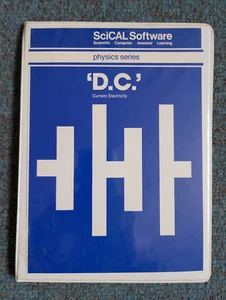 D.C. Current Electricity on 5.25" disc by SciCAL Software for the BBC Micro - Afbeelding 1 van 12