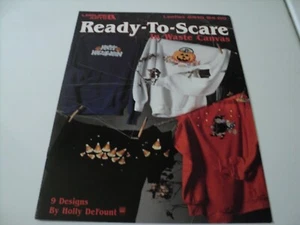 Leisure Arts " Ready To Scare " Counted Cross Stitch Pattern Leaflet 2410 - Picture 1 of 3