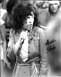 GRACE SLICK JEFFERSON AIRPLANE AUTOGRAPHED SIGNED 8" X 10" PHOTO W/ COA - Picture 1 of 1