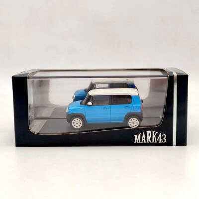 Mark43 1/43 Suzuki Hustler G PM4388GBL Resin Model Car Limited Collection Blue - Image 1 of 4
