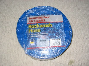 Jed Pool Tools 1.5" x 25' Nylon Reinforced PRO Series Backwash Hose 60-630-025 - Picture 1 of 1