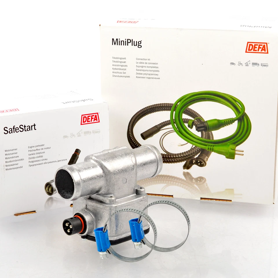 DEFA 411422 Motorwärmung Heizelement 600W + 460785 WarmUp Anschluss Set 2,5m für - Bild 1 von 1