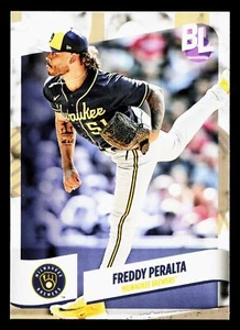 Freddy Peralta 2024 Topps Big League #37 Milwaukee Brewers - Picture 1 of 2
