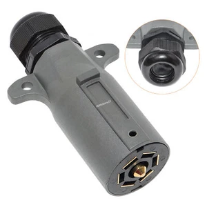 Adaptador de enganche de remolque redondo de 7 vías para Toyota Tundra RAV4 - Imagen 1 de 8