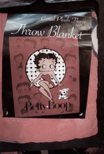 Nueva manta polar Betty Boop (coral) - Imagen 1 de 6