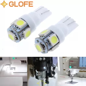 5 un. bombillas LED blancas brillantes para máquina de coser para máquina de coser se adaptan a la cerradura de bebé 12 V mini bombilla - Imagen 1 de 7