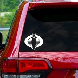 Cobra Commander Logo 4" Aufkleber Fenster Aufkleber - 28 verschiedene Farben! - Bild 1 von 2