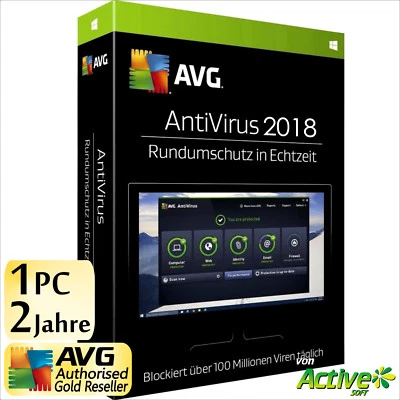 AVG AntiVirus 2026 1PC 2Jahre | VOLLVERSION | Anti-virus Security Premium DE UE - Bild 1 von 2