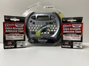 BROTHER P-Touch Labeling System Handheld LABEL MAKER PT-70BM With 2 Label Tapes - Picture 1 of 4