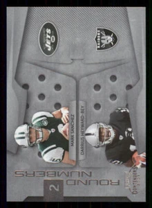2009 Playoff Contenders Round Numbers #3 Mark Sanchez/Darrius Heyward-Bey - Picture 1 of 2