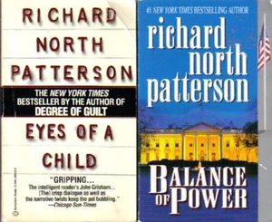Lot of 2 PB Richard North Patterson Eyes Child Balance Power - Picture 1 of 1