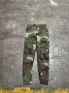Polo Ralph Lauren Jogger Sweatpants Boys Size S/8 Green Camo Pony Logo - Picture 1 of 9