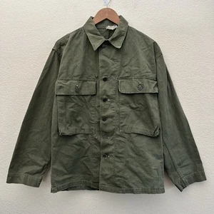 US Army Military HBT 13 Star Flack Jacket Green Small 22”x29” - Picture 1 of 8