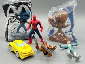 SET 6 MARVEL TRANSFROMERS McDonalds HAPPY MEAL Spiderman Wolverine Hummel - Bild 1 von 8