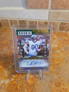 Tyler Davis Panini Rookie Ticket Autograph LA Rams #291 NFL - Picture 1 of 3