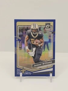 JAMAAL WILLIAMS 2023 DONRUSS OPTIC FOOTBALL BLUE PRIZM SAINTS /199 - Picture 1 of 2