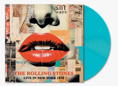 The Rolling Stones 12” On Turquoise Vinyl. Live In Madison Square Gardens 1972 - Image 1 of 2