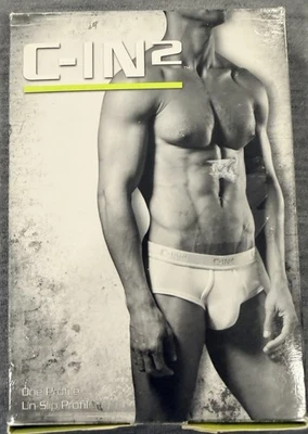 C-IN2 Men’s Black Cotton Briefs Sz XL NWT $20 - Image 1 of 2