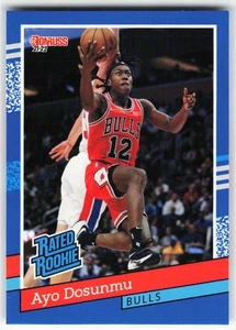 2021-22 Panini Instant Rated Rookie Retro Ayo Dosunmu RC #RR-31 /2502 Chicago - Picture 1 of 2