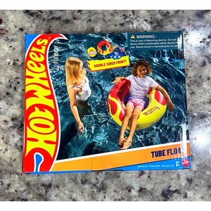 FUNBOY Hot Wheels Tube Float Pool Spielzeug doppelseitiger Druck NEU - Bild 1 von 2