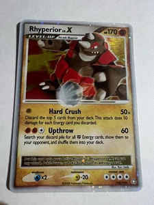 Rhyperior LV.X -Pokemon TCG Legends Awakened Rare Holo 145/146 NM - Nice - Picture 1 of 8