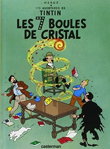 7 BOULES DE CRISTAL (AVENTURES DE TINTIN) (FRENCH EDITION) By Herge - Hardcover - Image 1 of 1