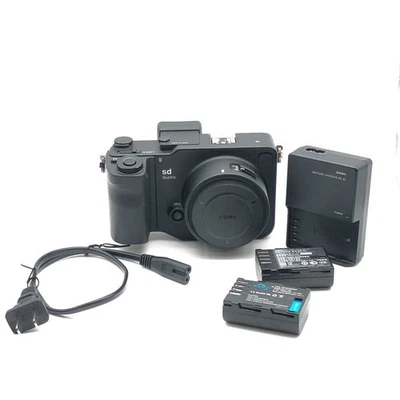 Sigma SD Quattro 45 MP Digital Camera - Black (Body Only) very nice - Image 1 of 4