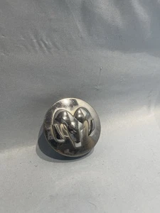 dodge ram 1500 charger challenger 05290814AA POLISHED WHEEL CENTER CAP - Picture 1 of 3
